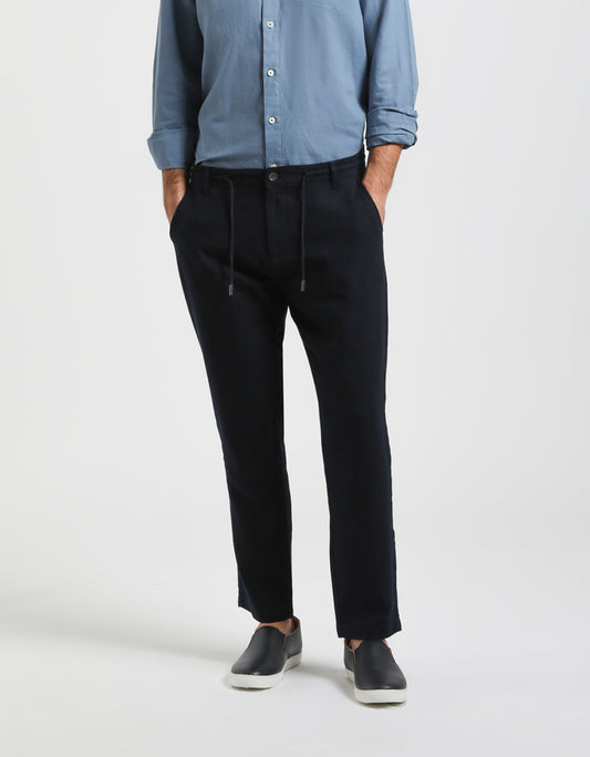 Pantaloni misto lino