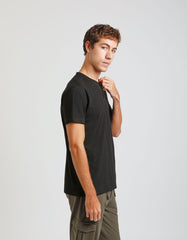 Serafino neck T-shirt