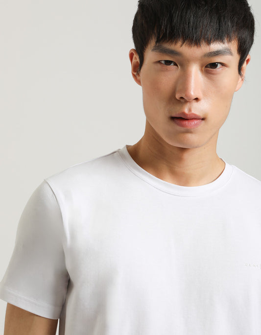T-shirt elastica|Colore:Bianco