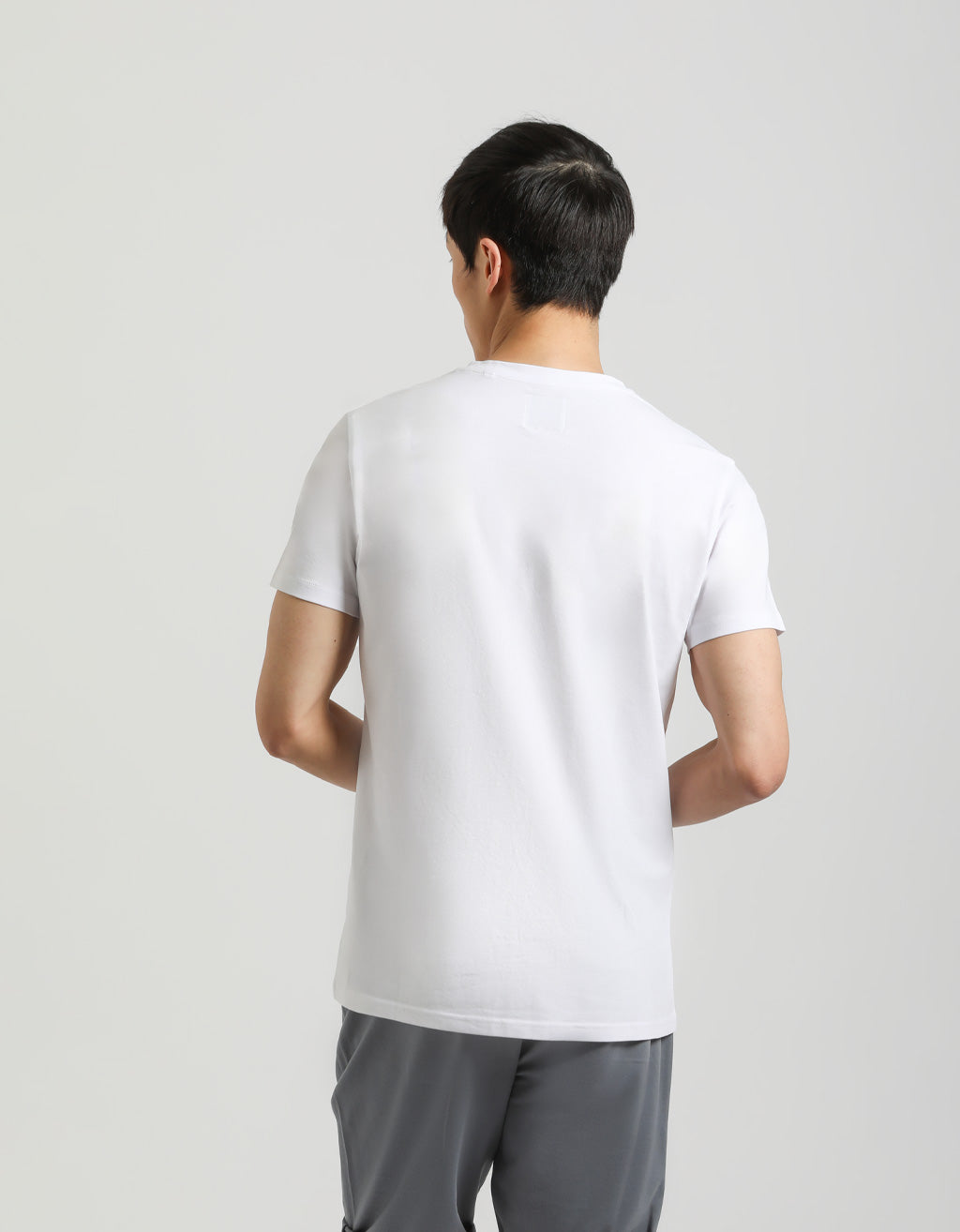 T-shirt elastica|Colore:Bianco