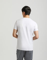 T-shirt elastica|Colore:Bianco