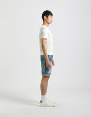 Regular Fit Denim Bermuda Shorts
