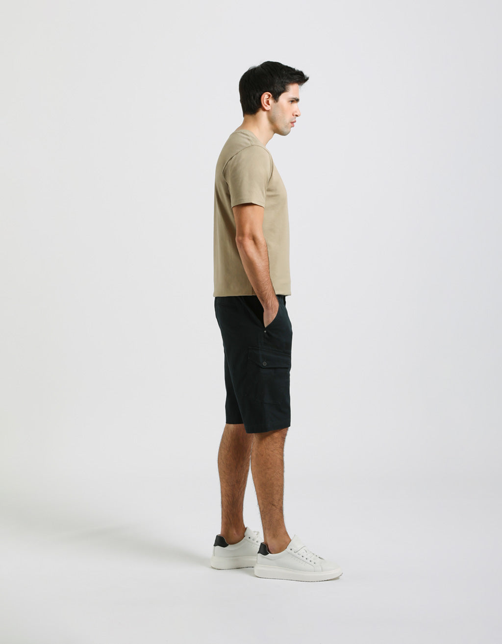 Bermuda cargo 100% cotone|Colore:Blue