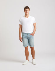 Regular Fit Denim Bermuda Shorts