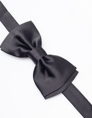 Solid color bow tie