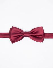 Solid color bow tie