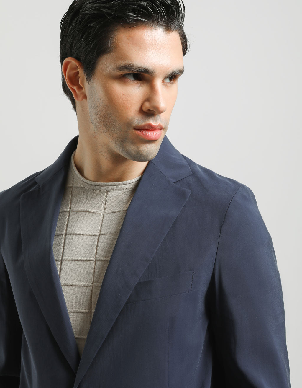 Giacca tinta unita|Colore:Blue