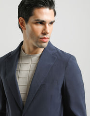 Giacca tinta unita|Colore:Blue
