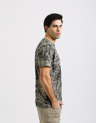 100% cotton patterned t-shirt