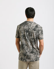 100% cotton patterned t-shirt