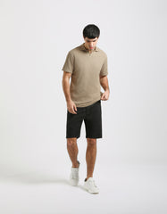 Structured polo shirt
