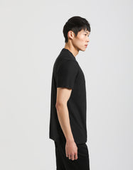 Serafino neck T-shirt