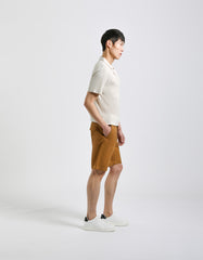 Bermuda chino 100% cotone|Colore:Cammello