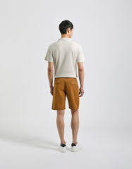 Bermuda chino 100% cotone|Colore:Cammello