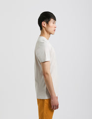 T-shirt with embossed print