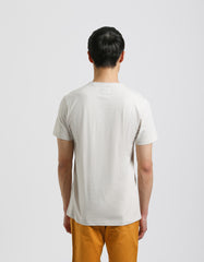 T-shirt with embossed print