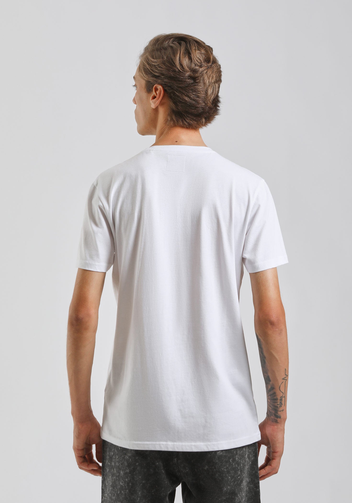 T-shirt con stampa a rilievo |Colore:Bianco