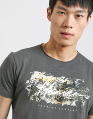 100% cotton T-shirt with print