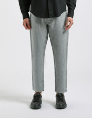 Pantaloni 100% lino