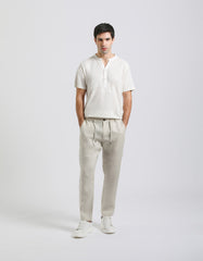 Pantaloni 100% lino