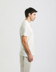 Serafino neck T-shirt