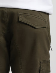 Pantaloni cargo in cotone