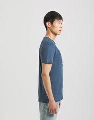 T-shirt with embossed print