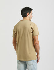 T-shirt with embossed print