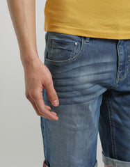 Bermuda di jeans slim fit