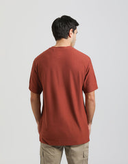 Structured viscose T-shirt