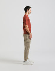 Pantaloni cargo in cotone