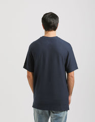 Structured viscose T-shirt