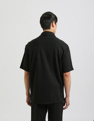 Half-sleeve shirt with large pockets