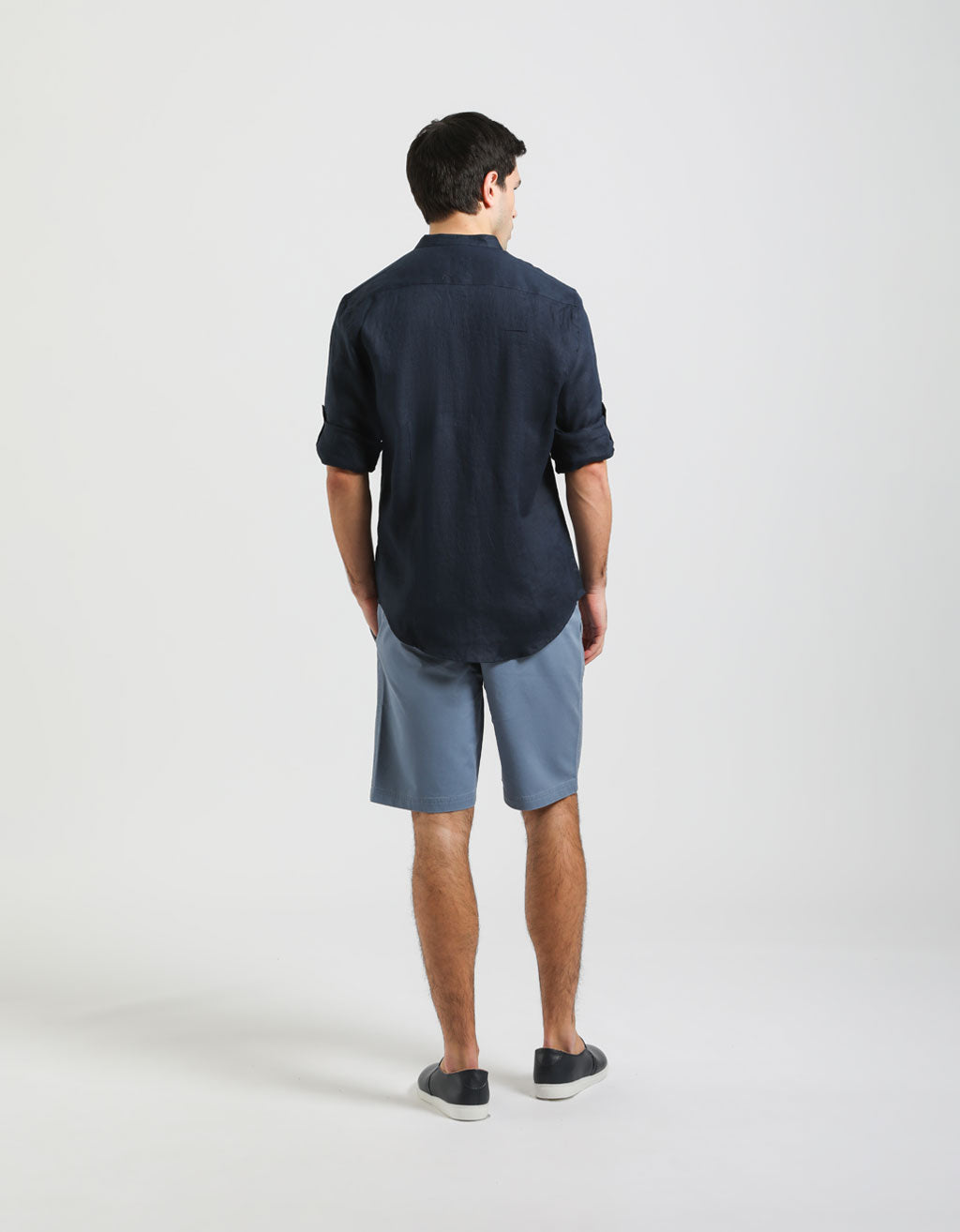 Bermuda chino 100% cotone|Colore:Ciano