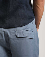Bermuda chino 100% cotone|Colore:Ciano