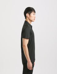 Stretch fabric half sleeve shirt