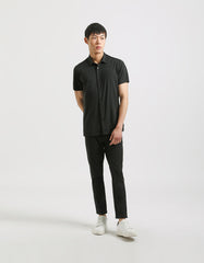 Stretch fabric half sleeve shirt