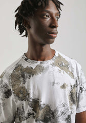 T-shirt fantasia 100% cotone|Colore:Bianco