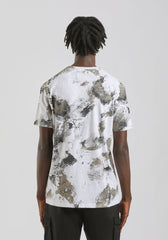 T-shirt fantasia 100% cotone|Colore:Bianco