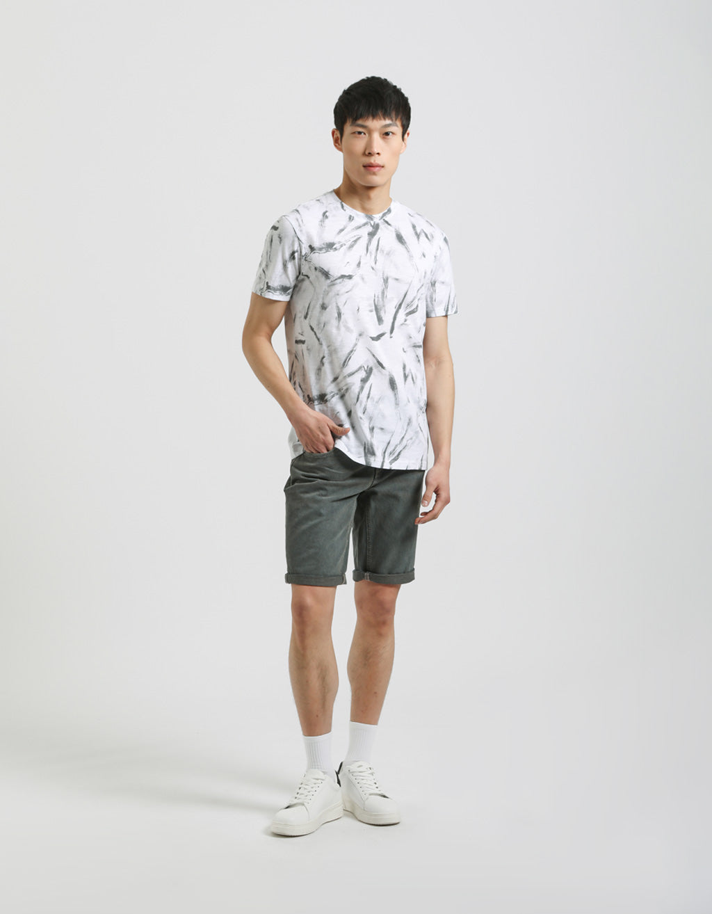 Bermuda di jeans regular fit|Colore:Jeans