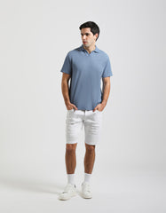 Bermuda cinque tasche elastico|Colore:Bianco