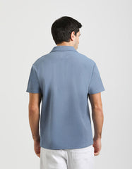 Structured polo shirt