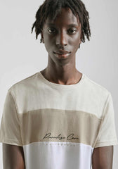 T-shirt colorblock|Colore:Ecrù