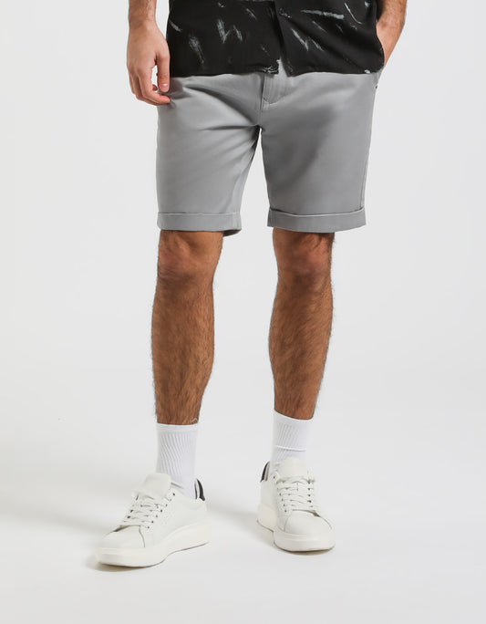 Cotton chino bermuda shorts