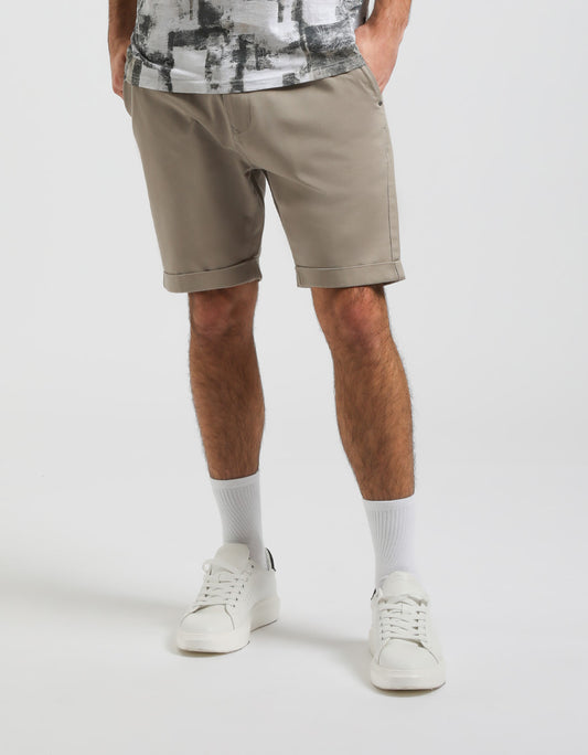 Cotton chino bermuda shorts