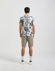 Cotton chino bermuda shorts