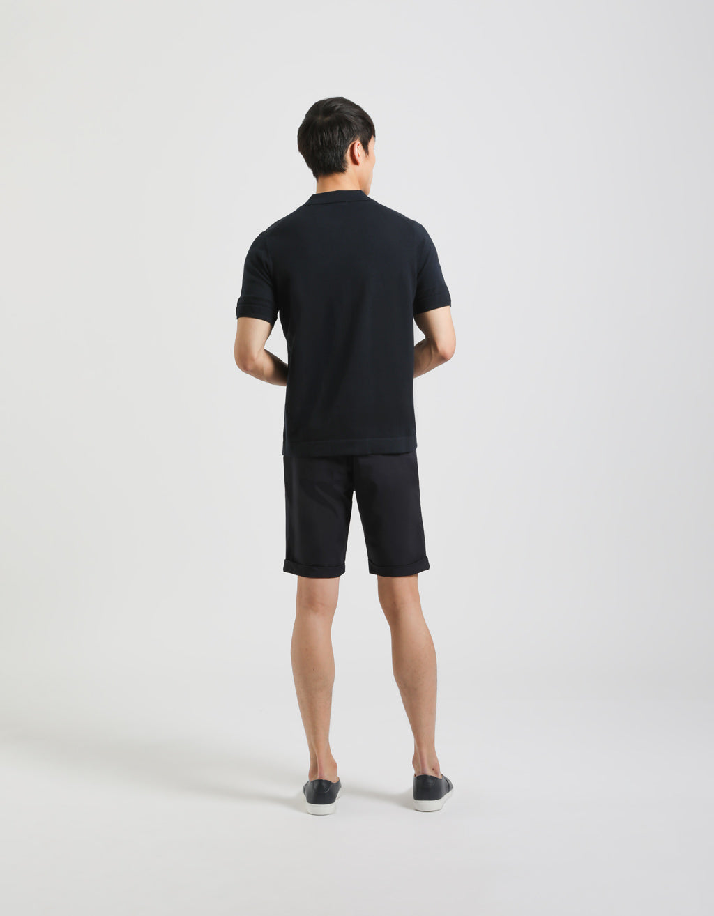 Bermuda in nylon|Colore:Navy