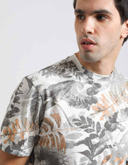100% cotton patterned t-shirt