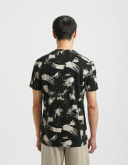 100% cotton patterned t-shirt
