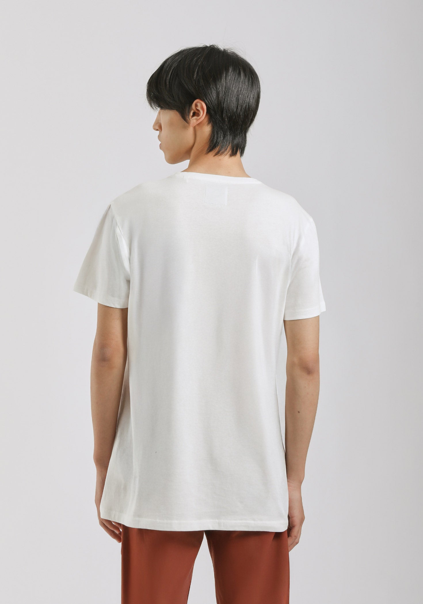 T-shirt 100% cotone con stampa|Colore:Off white